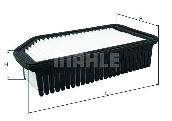 Filtr powietrza LX 4083 KNECHT