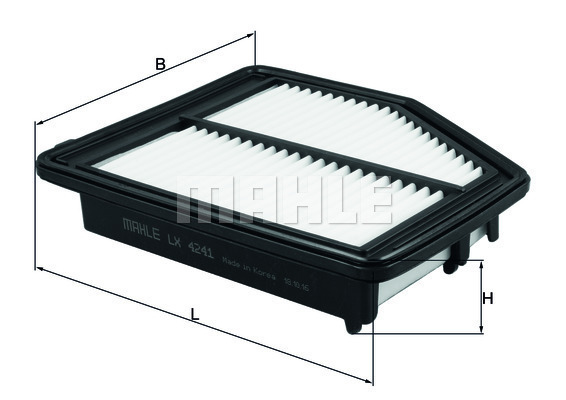 Filtr powietrza LX 4241 KNECHT