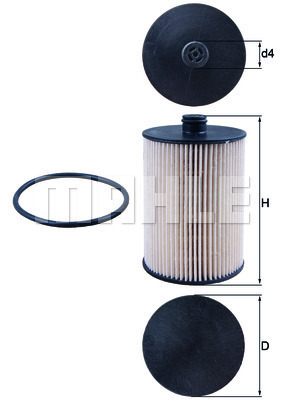 Filtr paliwa KX 226D KNECHT