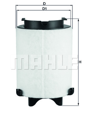 Filtr powietrza LX 1566/1 KNECHT