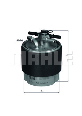 Filtr paliwa KL 440/18 KNECHT