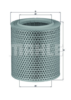 Filtr powietrza LX 478/1 KNECHT