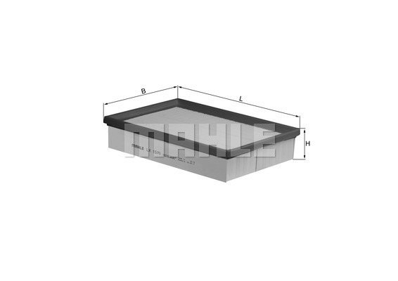 Filtr powietrza LX 1570 KNECHT