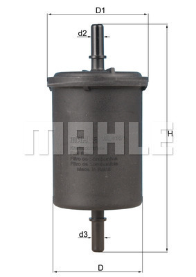 Filtr paliwa KL 416/1 KNECHT
