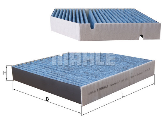 Filtr kabinowy przeciwpyłkowy, CareMetix® LAO 1161 KNECHT