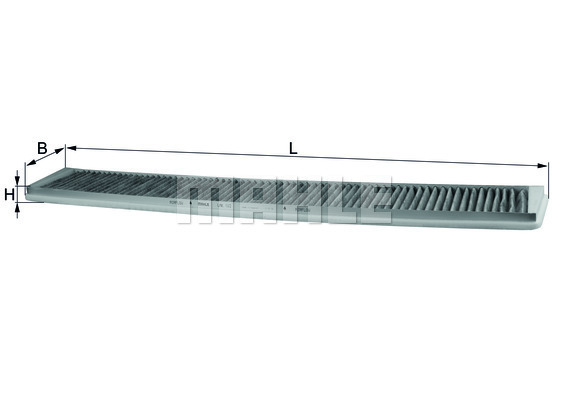 Filtr kabinowy przeciwpyłkowy LAK 102 KNECHT