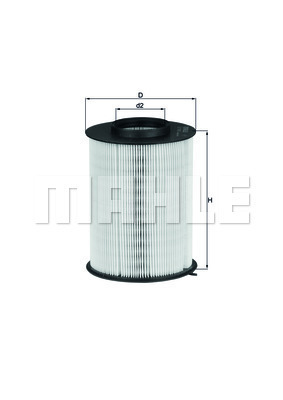 Filtr powietrza LX 1780/3 KNECHT