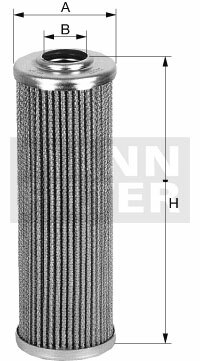 Filtr HD 509/2 x MANN-FILTER MANN+HUMMEL GMBH