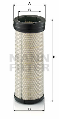 Filtr powietrza wtórnego CF 1398 MANN-FILTER MANN+HUMMEL GMBH