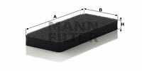Filtr kabinowy przeciwpyłkowy CU 2101 MANN-FILTER MANN+HUMMEL GMBH
