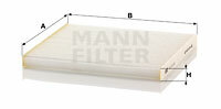 Filtr kabinowy przeciwpyłkowy CU 23 011 MANN-FILTER MANN+HUMMEL GMBH