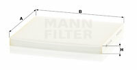 Filtr kabinowy przeciwpyłkowy wyprzedaż CU 24 004 MANN-FILTER MANN+HUMMEL GMBH
