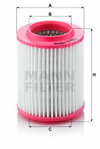 Filtr powietrza C 1652 MANN-FILTER MANN+HUMMEL GMBH