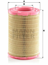 Filtr powietrza C 24 642/2 MANN-FILTER MANN+HUMMEL GMBH