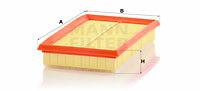 Filtr powietrza C 27 046 MANN-FILTER MANN+HUMMEL GMBH