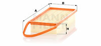 Filtr powietrza C 3087/2 MANN-FILTER MANN+HUMMEL GMBH