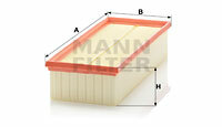 Filtr powietrza C 35 154 MANN-FILTER MANN+HUMMEL GMBH