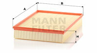 Filtr powietrza C 4312/1 MANN-FILTER MANN+HUMMEL GMBH