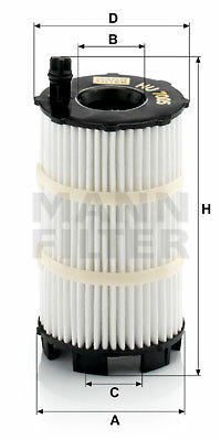 Filtr oleju HU 7005 x MANN-FILTER MANN+HUMMEL GMBH