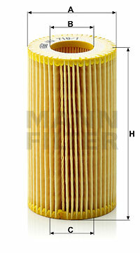 Filtr oleju HU 718/1 z MANN-FILTER MANN+HUMMEL GMBH