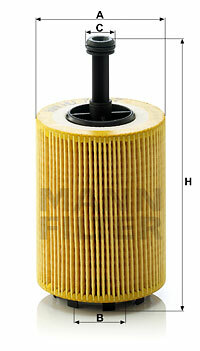 Filtr oleju HU 719/7 x MANN-FILTER MANN+HUMMEL GMBH