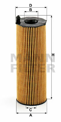 Filtr oleju HU 8001 x MANN-FILTER MANN+HUMMEL GMBH