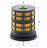 Filtr paliwa PU 7006 MANN-FILTER MANN+HUMMEL GMBH