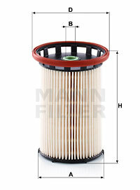 Filtr paliwa PU 8008/1 MANN-FILTER MANN+HUMMEL GMBH