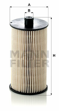 Filtr paliwa PU 816 x MANN-FILTER MANN+HUMMEL GMBH