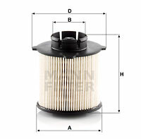 Filtr paliwa PU 9001 x MANN-FILTER MANN+HUMMEL GMBH