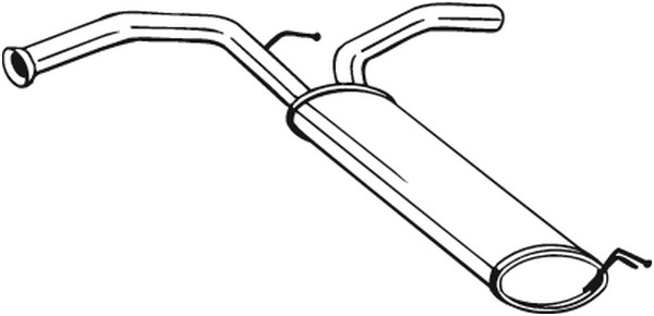 Tłumik końcowy 135-721 BOSAL INTERNATIONAL N.V.