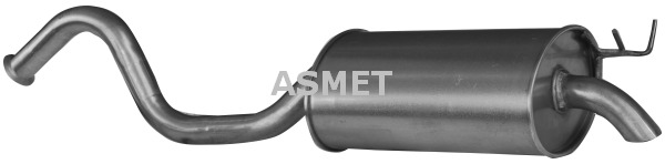 Tłumik końcowy 10.040 ASMET