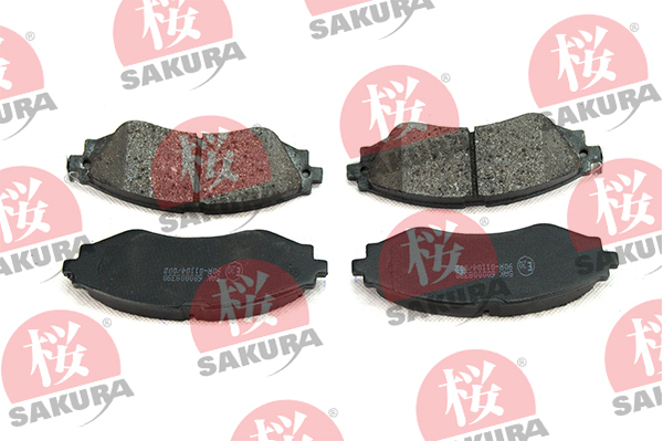Klocki hamulcowe - komplet 600-00-8390 SAKURA