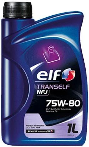 OLEJ ELF TRANS 75W  1L API: GL-4+; RENAULT JXX, TL4 1L ELF 2223519 ELF