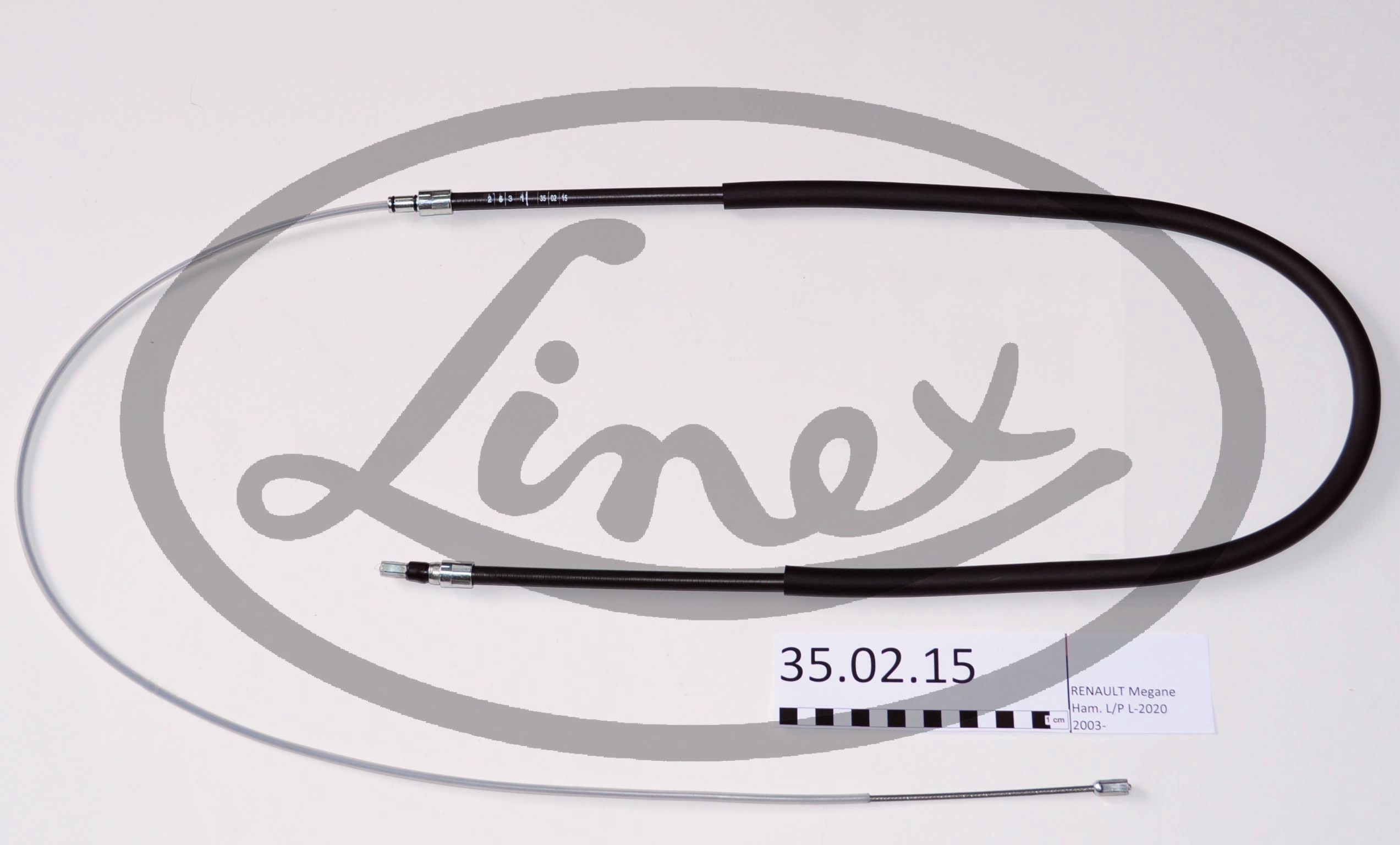 linka hamulca ręcznego renault 35.02.15 LINEX