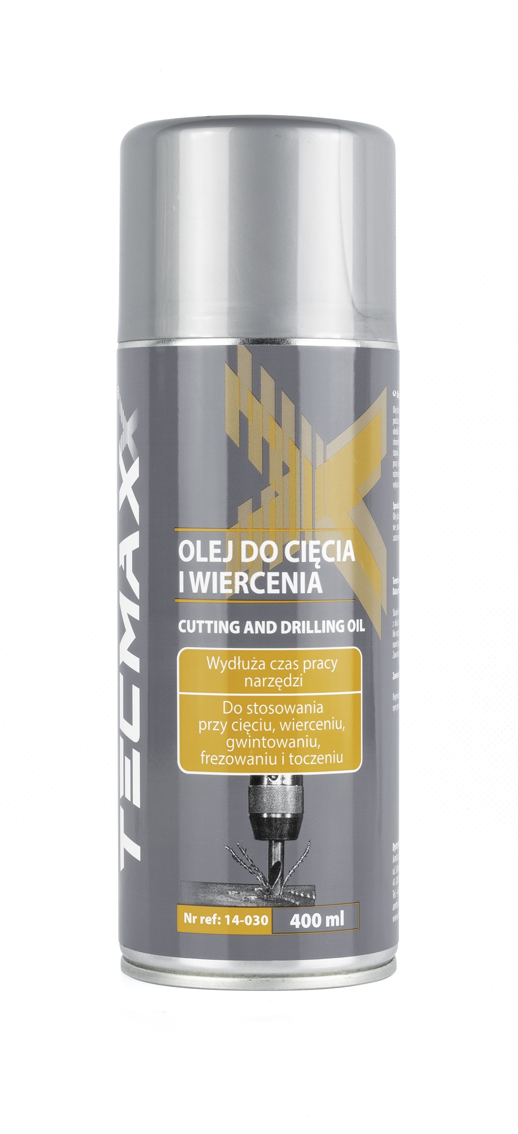 AKCESORIA CHEMIA ROZNE OLEJ DO CIECIA I WIERCENIA-TECMAX 400ML AMTRA 14-030 AMTRA
