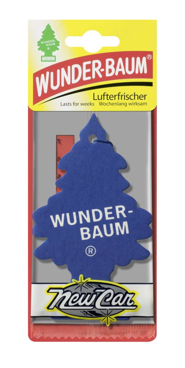 ZAPACH CHOINKA WUNDER BAUM 1 SZT NEW CAR SZT AMTRA 23-006 AMTRA
