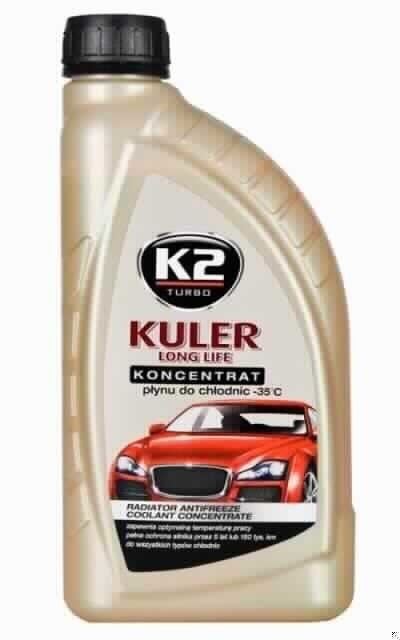 Kuler koncentrat do chłodnic zielony 1L Kuler konc. zielony 1L  K2