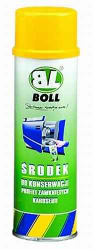 SRODEK DO KONSERWACJI PROFILI ZAMKNIETYCH BURSZTYNOWY SPRAY 500ML BOLL 001010 BOLL