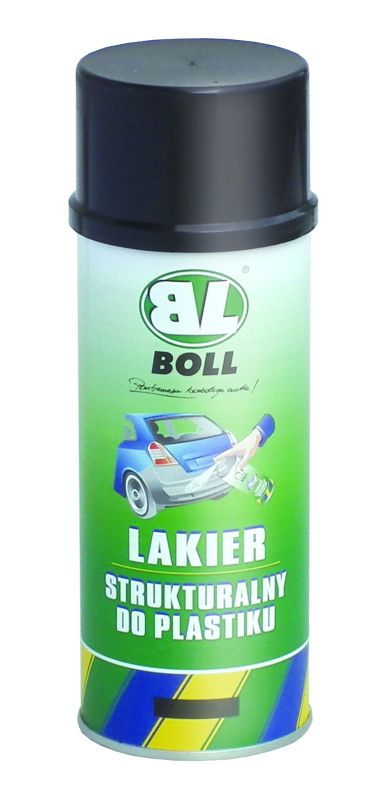 LAKIER STRUKTURA DO PLASTIKOW ZDERZAKOW SZARY SPRAY 400ML BOLL 0014001 BOLL