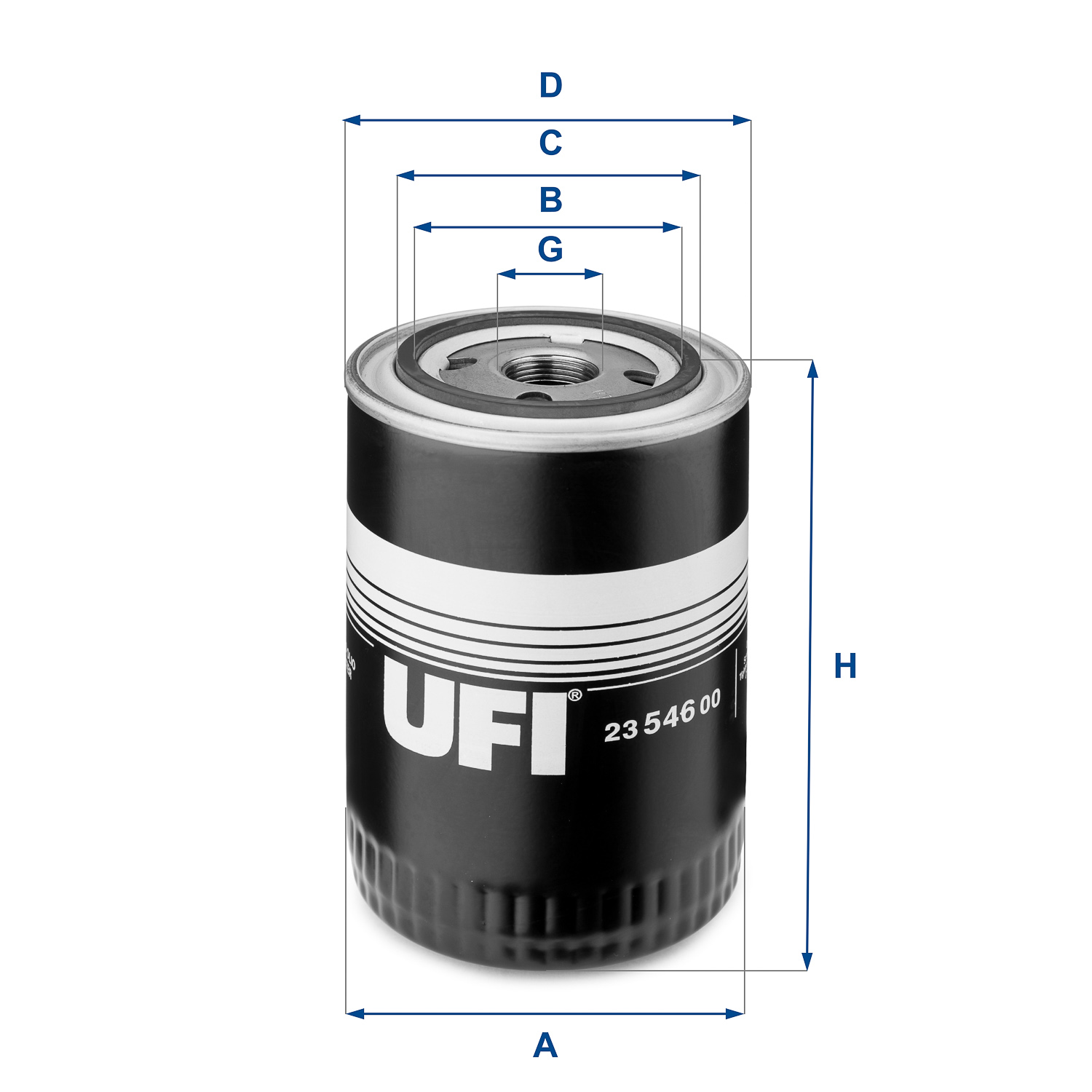 FILTR OLEJU CITROEN JUMPER/PEUGEOT BOXER/FIAT DUCATO/IVECO 3.0HDI 06> SZT UFI 23.546.00 UFI