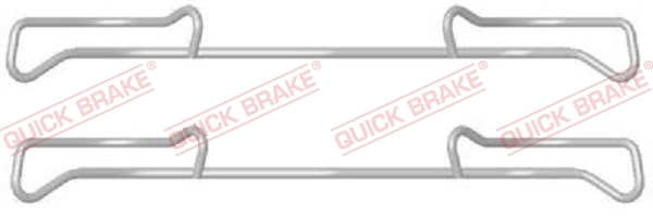 Zestaw akcesoriów, klocki hamulcowe 109-1678 Quick Brake ApS