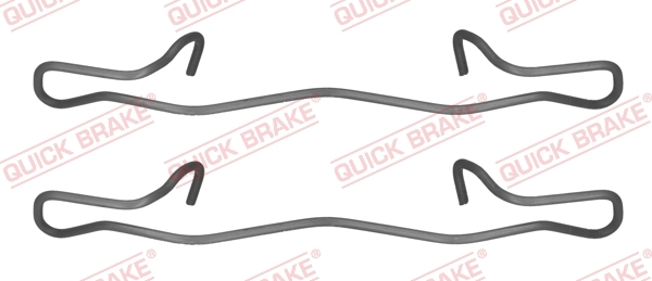 Zestaw akcesoriów, klocki hamulcowe 109-1755 Quick Brake ApS