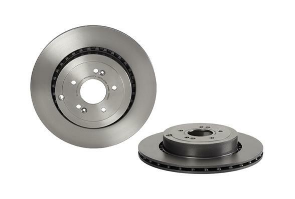 Tarcza hamulcowa, COATED DISC LINE 09.D028.11 BREMBO