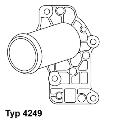 Termostat układu chłodzenia 4249.71D WAHLER